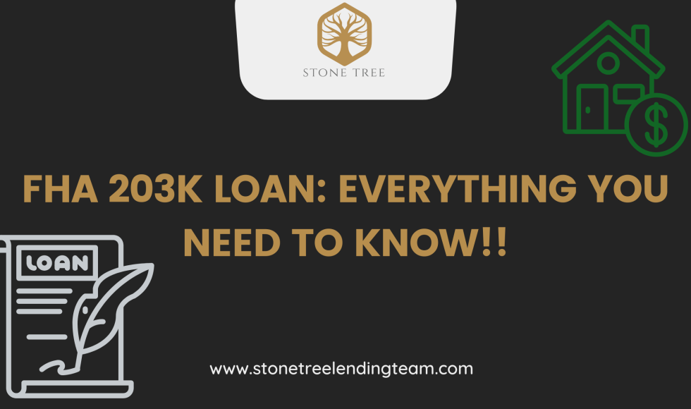 FHA 203k Loan: Everything You Need to Know!!