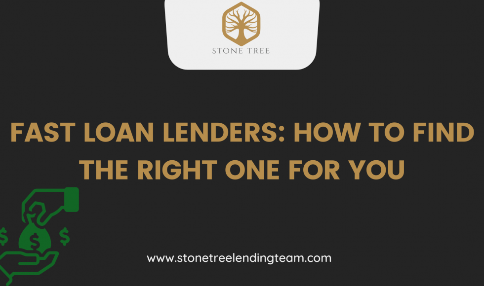 Fast Loan Lenders: How to Find the Right One for You